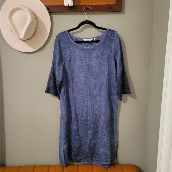 Soft Surroundings New Blue Dress Size Small - Picture 1 of 9